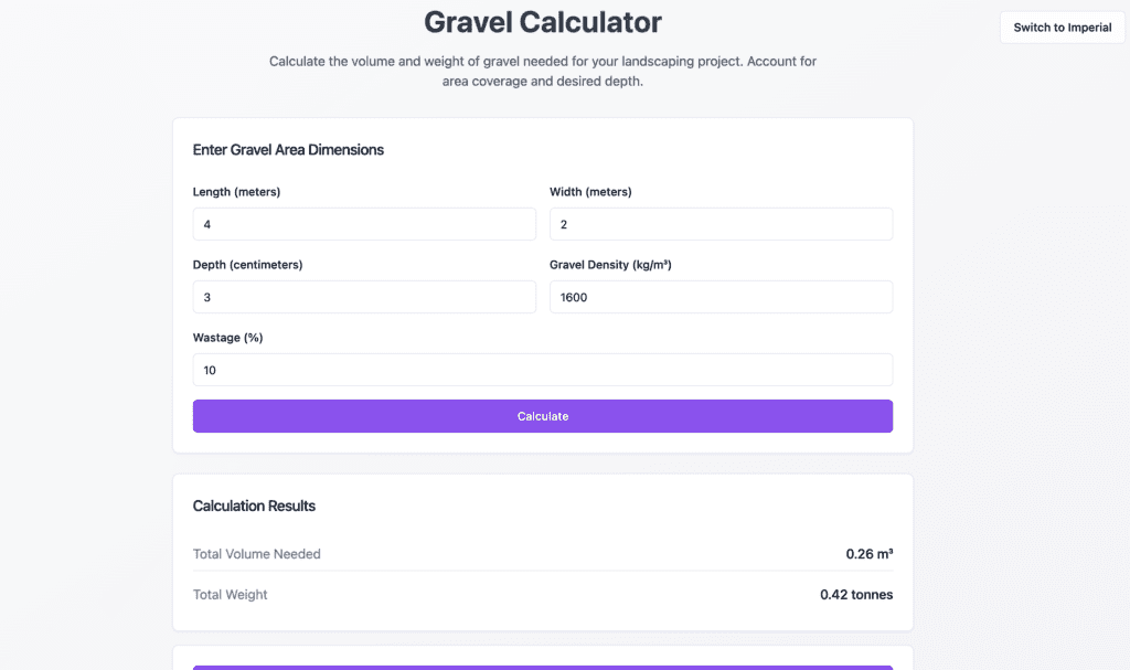 gravel calculator image